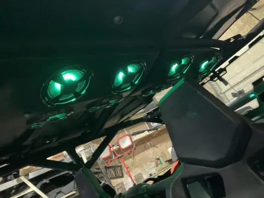 HONDA TALON 4 SEATER 4 FOUR SPEAKER SYSTEM HIGH POWER 8" - Image 3