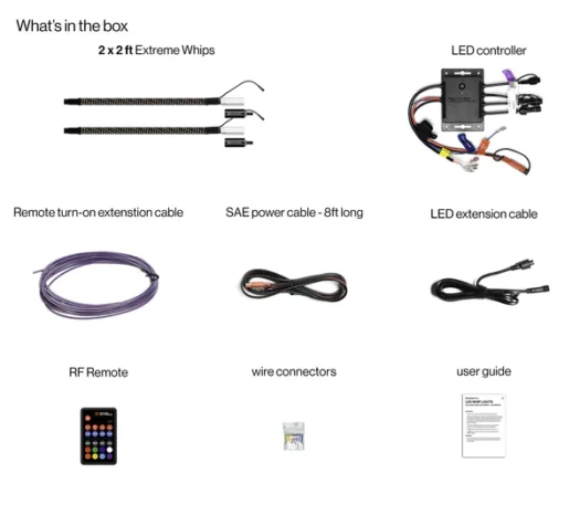 SOUNDEXTREME 2 FOOT WHIPS - Image 2