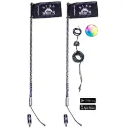 5150 187 WHIPS (PAIR)