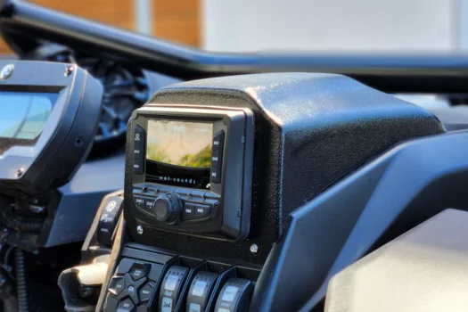 UTV STEREO UPPER RADIO MOUNT X3/X3MAX - Image 2